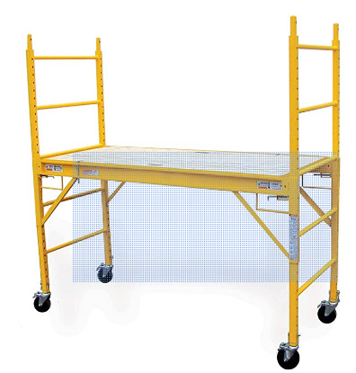 Wholesale Multi Purpose Aluminum Mobile Scaffolding , 6' Step Scaffold Platform from china suppliers
