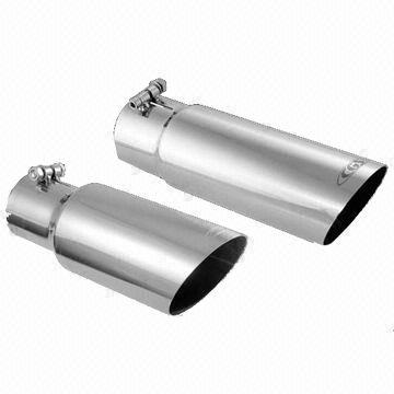 Wholesale Exhaust Tips with Clampless Design, Made of Stainless Steel from china suppliers