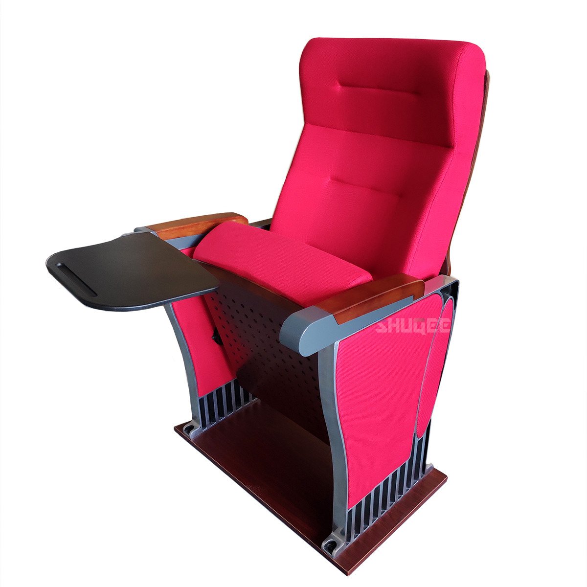 Wholesale Foldable Audience Seating PU Molded Foam Anti Stained Auditorium Chairs With Writing Board from china suppliers
