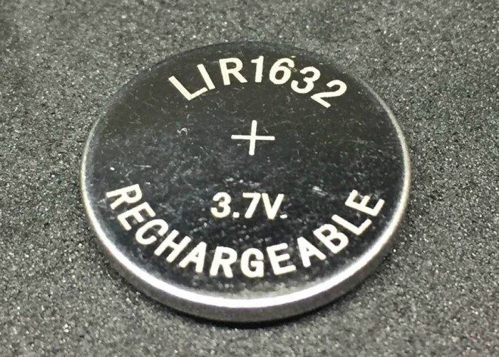 Wholesale Professional Li Ion Button Battery LIR1632 25mAh Li Ion Coin Cell Rechargeable from china suppliers