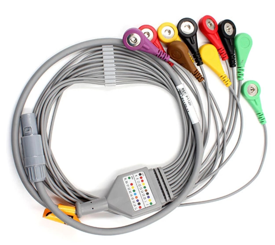 Wholesale Jincomed Medical Holter Cable Ecg Ekg Cable Customized Cable Length from china suppliers