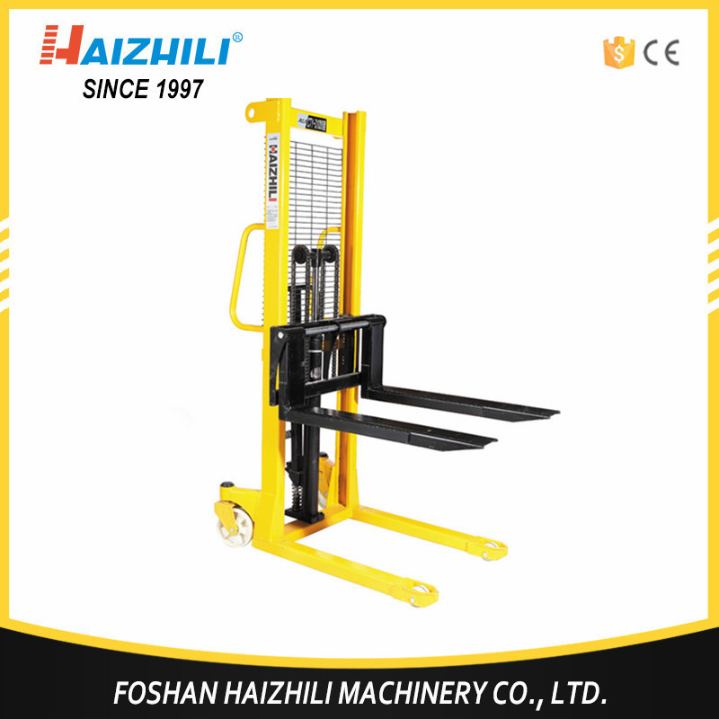 Quality 2000kg Manual Forklift/Trolley, Manual Hand Pallet Stacker made in china for sale