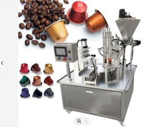 Wholesale JS 20CC Rotary Cup Filling Sealing Machine Coffee Powder Filling from china suppliers