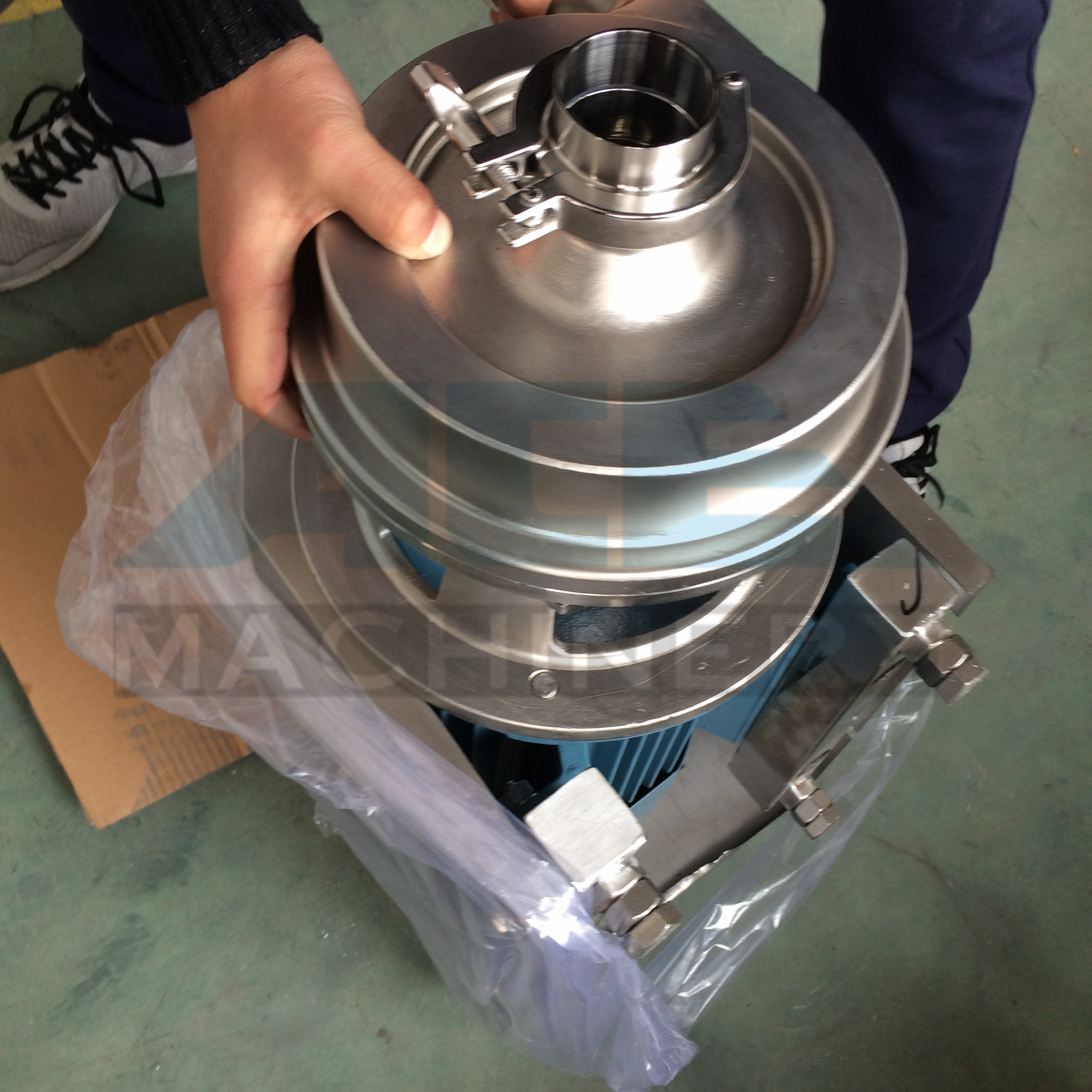 Wholesale Standard Mechanical Industrial Stainless Steel Centrifugal Pump  DAIRY & PHARMACEUTICAL PUMP from china suppliers