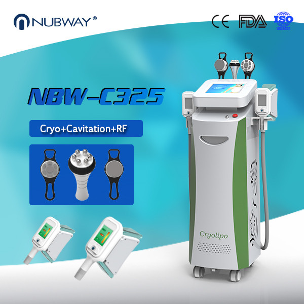 Wholesale Beauty Equipments Cavitaion RF Weight Loss Fat Freezing Cryolipolysis slimming machine from china suppliers