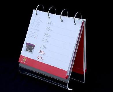 Wholesale Table Acrylic Calendar Holder With Photo Frame from china suppliers