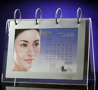 Wholesale Fashional Shape Acrylic Calendar Holder With Photo Frame from china suppliers