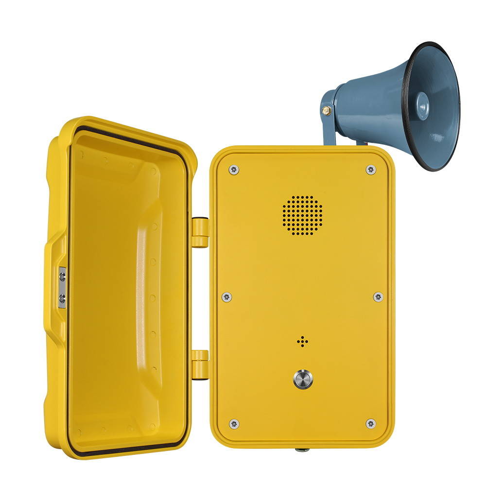 Wholesale Impact Resistant Industrial Weatherproof Telephone Equipped With Horn And Lamp from china suppliers