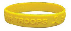 Wholesale Eco - friendly colorful silk screen printed sports silicone bracelets, elastic wristbands from china suppliers