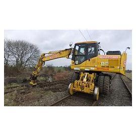 Quality Manual Road Rail Excavator Unpowered 25m Per Min 7000mm Wheelbase for sale