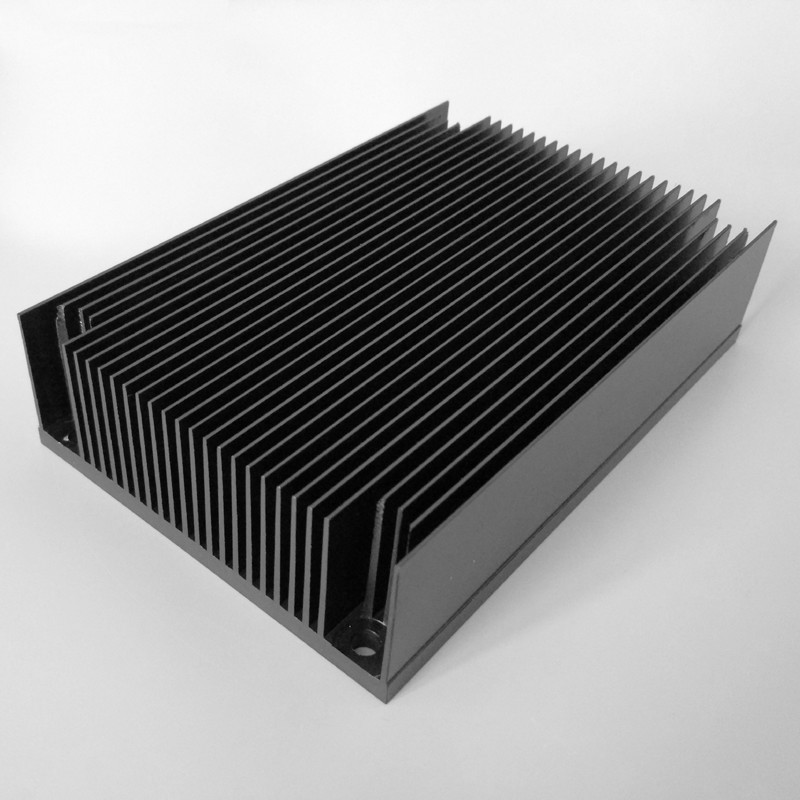 Wholesale Black Anodized Aluminium Water Cooling Heatsink Profiles High Strength from china suppliers