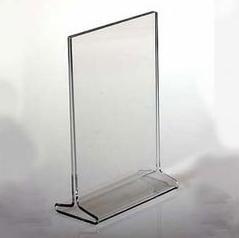 Wholesale Acrylic Menu Holder Acrylic Displays With Popular Shape from china suppliers
