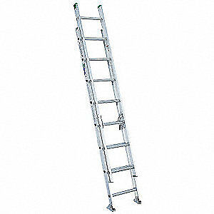 Wholesale 16 Ft Extension Aluminium Alloy Ladder D - Rung Shape Slip Resistant from china suppliers
