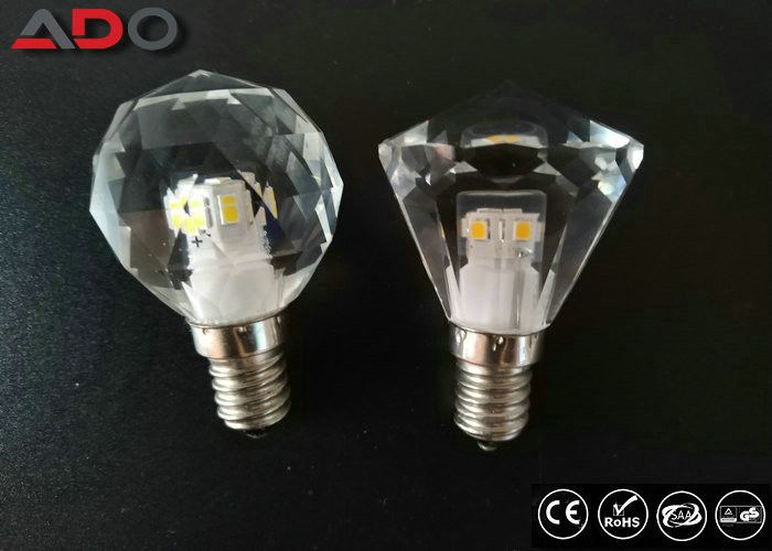 Wholesale 450lm Dimming Led Candle Lights , 4.3w 2700k Light Bulb Crystal E12 Base from china suppliers
