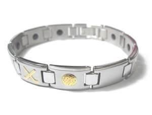 Wholesale Stainless Steel magnet health germanium titanium bracelet,  balance wristband for men from china suppliers