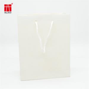 Wholesale Custom Logo Gift Bag Glossy Clothes Retail Shopping Paper Bags With Rope Handles from china suppliers