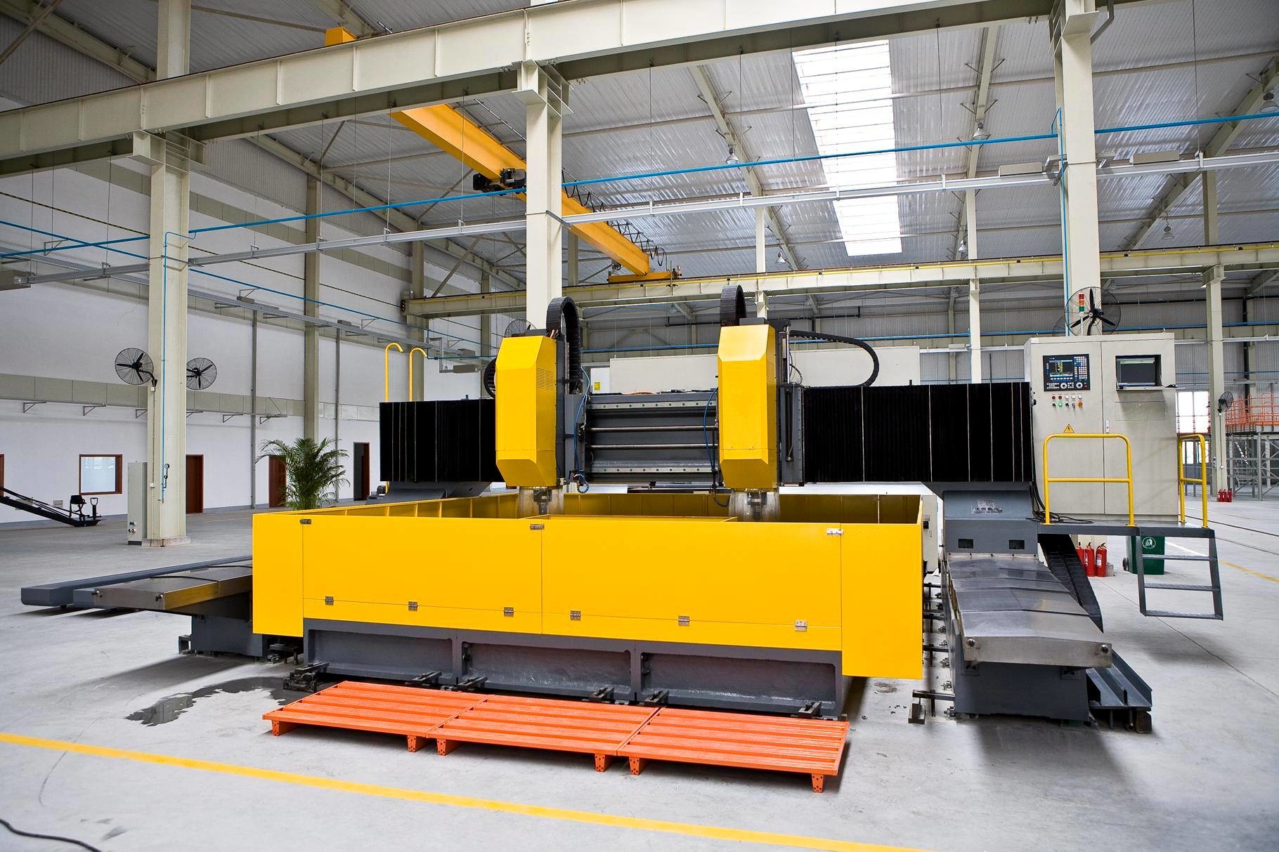 Quality High Speed Double Spindle CNC Plate Drilling Milling Machine Gantry Movable Type Flexible for sale