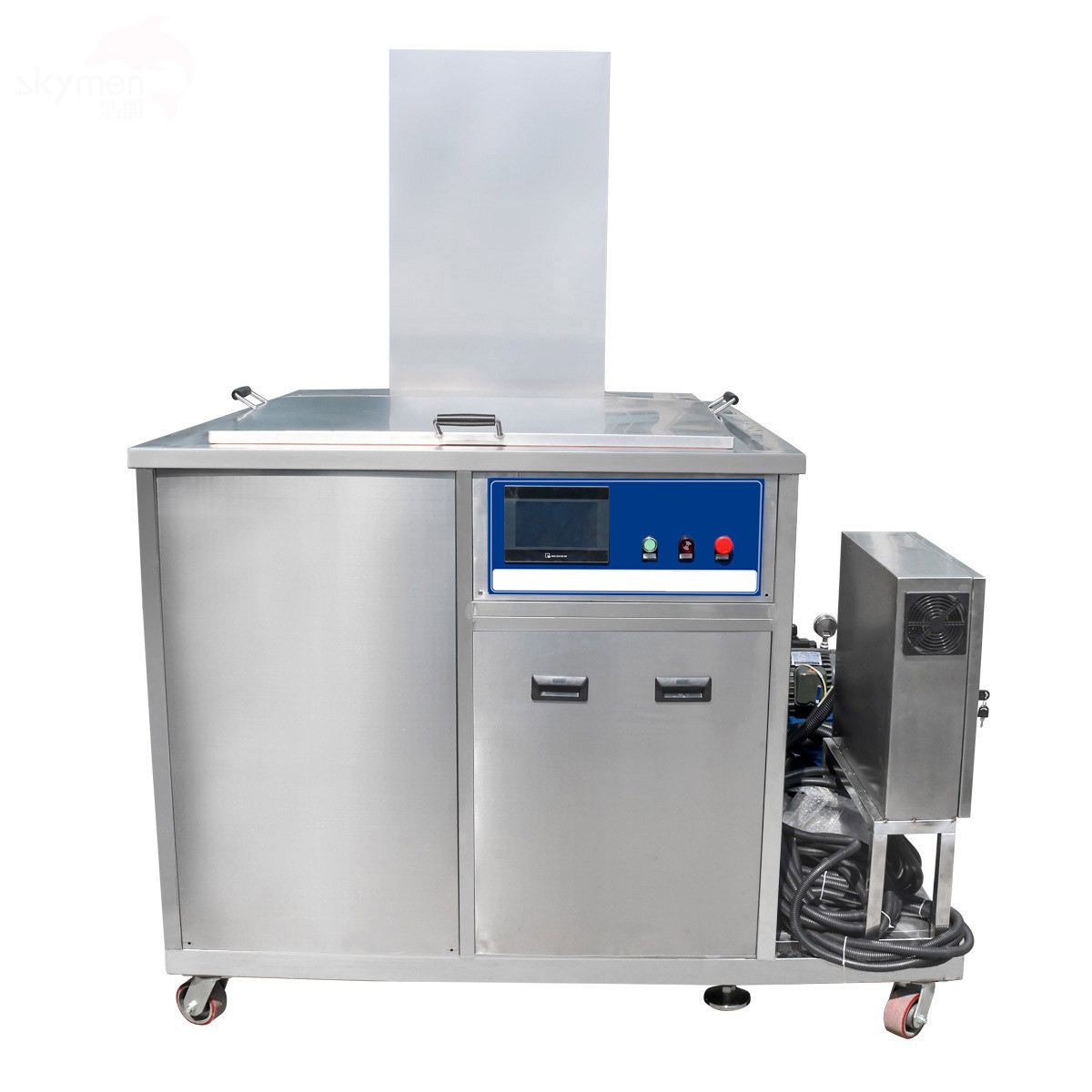 Fully Automatic Ultrasonic Cleaning Machine Car Parts Oil  High Frequency
