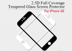 Wholesale SGS Black iPhone SE Tempered Glass Screen Protector from china suppliers