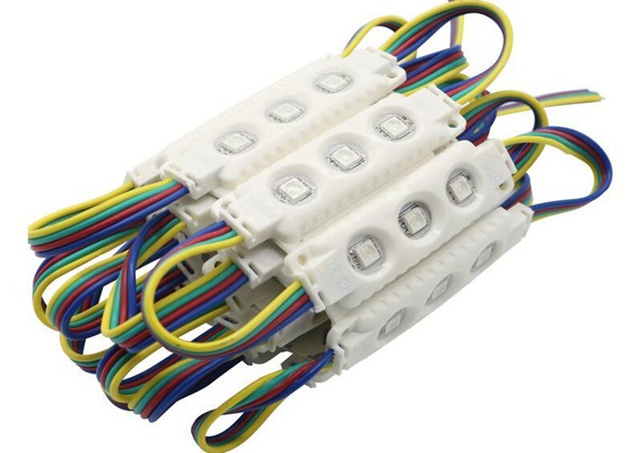 Wholesale RGB Color 3 Led Module Strip , SMD 5050 Led Module Waterproof  DC 12V IP65 from china suppliers