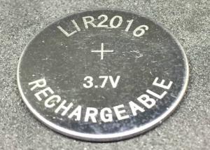 Wholesale Eco Friendly Lithium Ion Button Cell LIR2016 15mAh   3.7V No Pollution from china suppliers