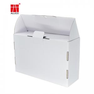 Wholesale White 128g Corrugated Garment Packaging Box For Shipping ALLICO from china suppliers