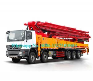 Wholesale Remote Control Concrete Pumping Equipment 56m Truck Mounted 56X-6RZ Model from china suppliers