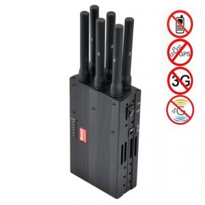 Wholesale 6 Antenna High Power Portable Cell Phone Signal Jammer Blocking GSM 3G 4G LTE WIMAX GPS from china suppliers