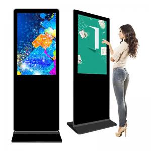 Wholesale 49 55 65 Inch Android Freestanding Digital Signage , Software Interactive Kiosk Cms from china suppliers