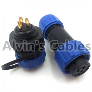 Wholesale SP13 Series Aviation Connector , Waterproof Electrical Connectors Copper Conductor from china suppliers