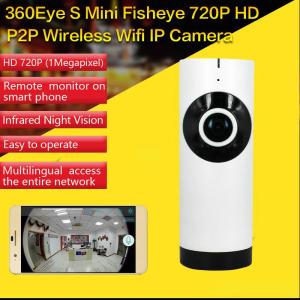 Wholesale EC2 Mini 180° Panorama Camera Wireless WIFI P2P IP Night Vision Home Security Surveillance iOS/Android APP Control from china suppliers