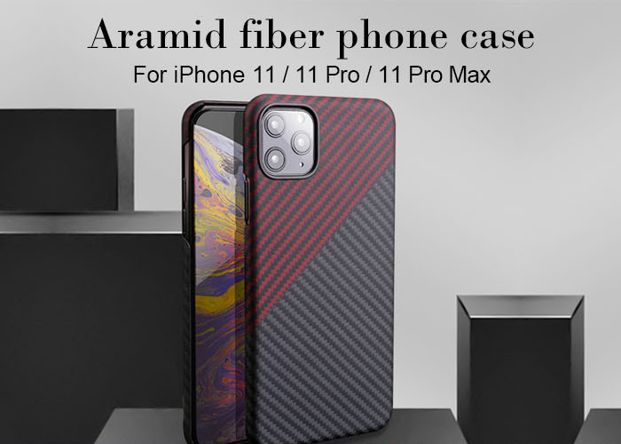 Wholesale Anti Fingerprint Aramid Fiber IPhone 11 Protective Case from china suppliers