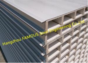 Wholesale White 0.4-0.8mm MgO Sandwich Panel , Fireproof  Partition Wall Board from china suppliers