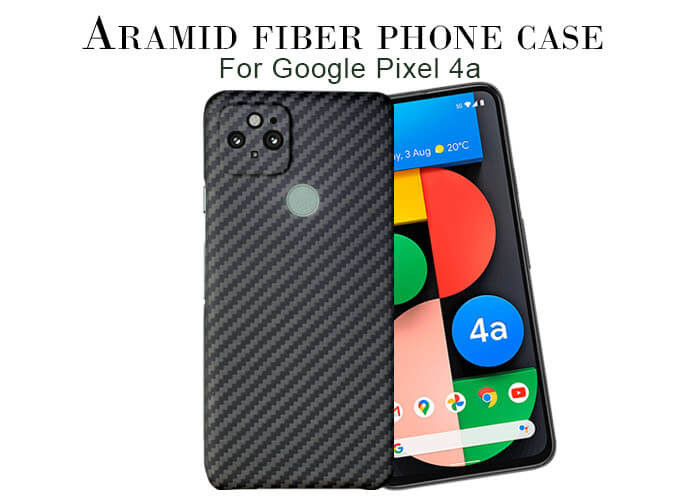Wholesale Camera Full Protective Google Pixel 4A 5G Aramid Carbon Fiber Phone Case from china suppliers