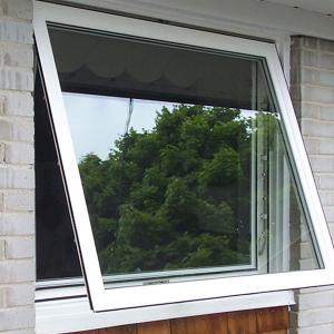 Wholesale Aluminum Frame Alloy Awning Window Double Glazing PVDF from china suppliers