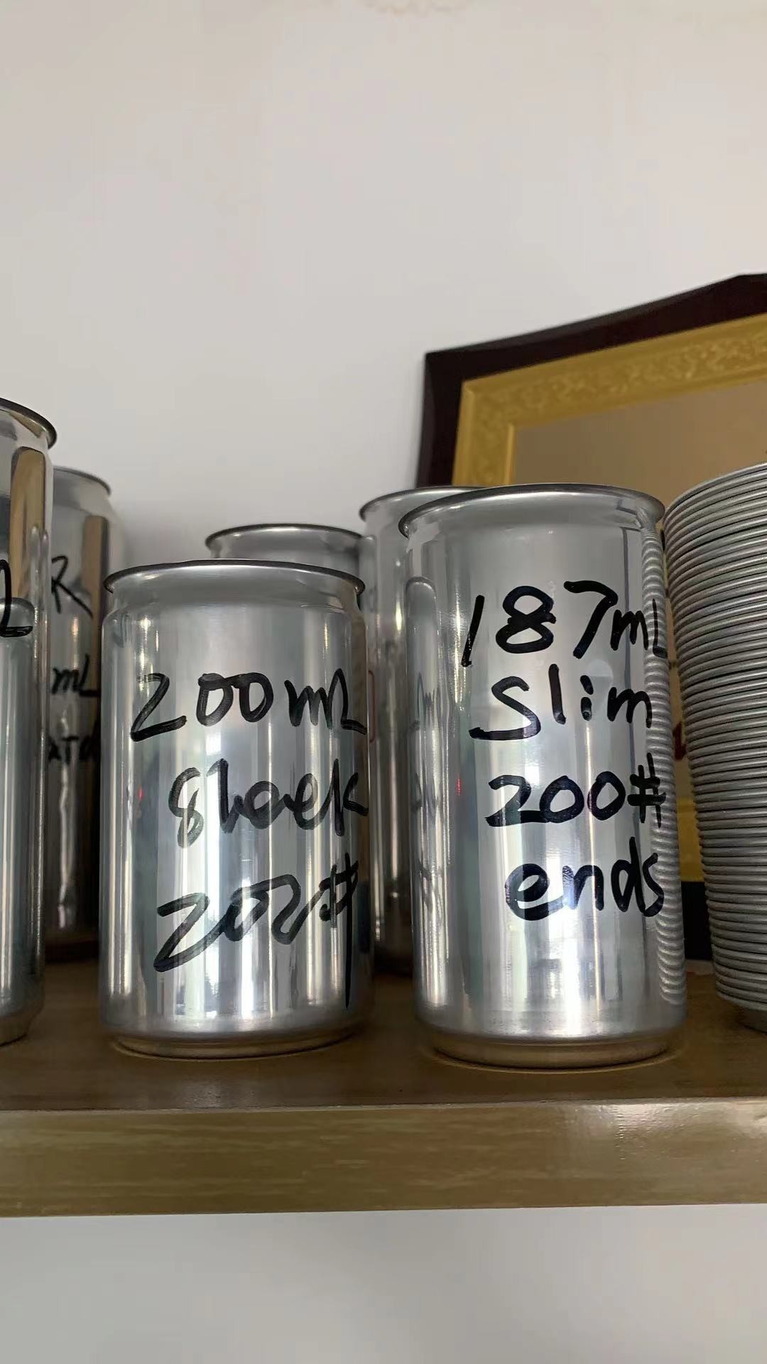 Wholesale Restaurant Aluminum 300ml-400ml 16oz Beer Can Foil Labeling SGS from china suppliers
