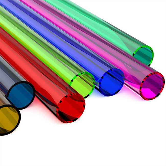 Wholesale 4mm 5mm 6 mm Customized Any Size Color Clear Plastic Acrylic Tube Pipes from china suppliers