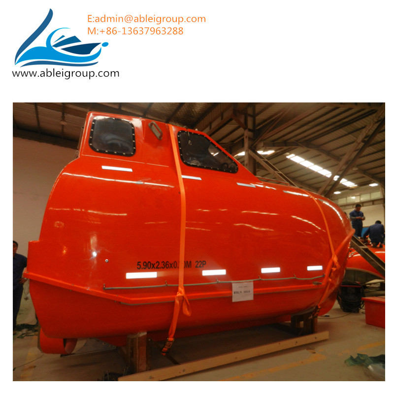 Buy cheap ABS Certificate Norsafe Freefall Lifeboat 21 Persons and Rescue Boat For Sale from wholesalers