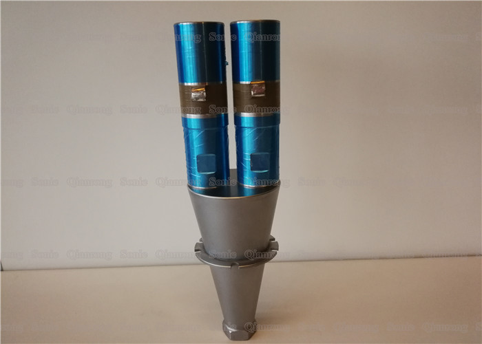 Durable Ultrasonic Oscillator , Double Horn High Power Ultrasonic Transducer Welding