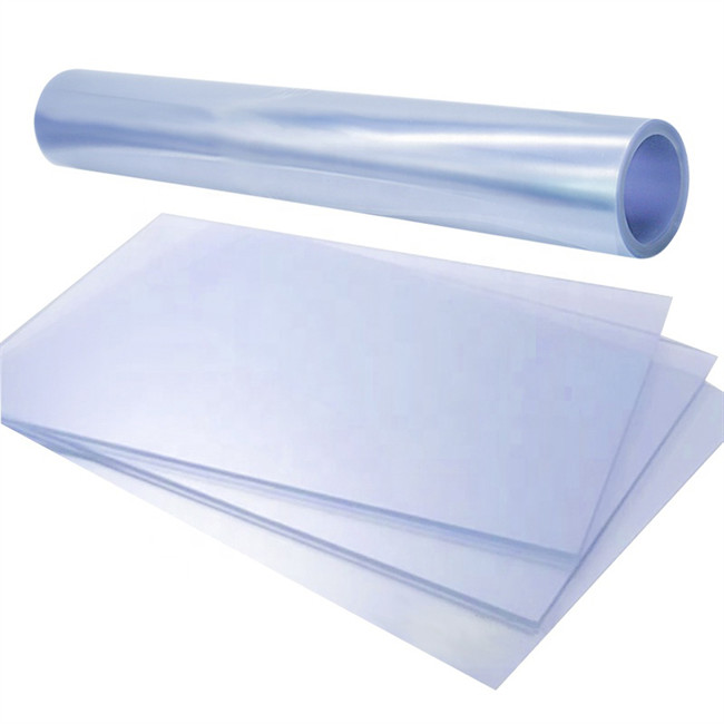 Wholesale Plastic PVC Rigid Film 0.5mm Transparent PVC Rigid Sheet 1220x2440mm from china suppliers