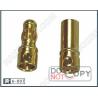 Buy cheap 50pcs 3.5MM Regular Gold Plated Banana Plug For Motor , Battery , ESC , Wire from wholesalers