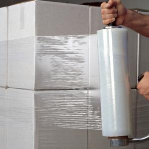 Wholesale 23 Micron Lldpe Pallet Wrap Stretch Film For Machine Use /hand use from china suppliers