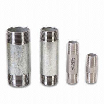 Wholesale SS Nipples with BS/NPT Thread, Compliant with ISO, ANSI, JIS and DIN Standards from china suppliers