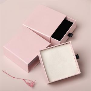 Wholesale PMS C2S 128gsm Luxury Earring Gift Box , Pull Out Drawer 12x12 Square Gift Box from china suppliers