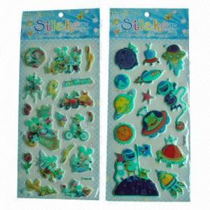 Wholesale Glow-in-dark luminous stickers, used for promotional gifts, advertisement and premiums, SGS standard  from china suppliers