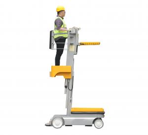 Wholesale Great Performance One Man Lift Aerial Order Picker Platform Manlift Stock picker from china suppliers