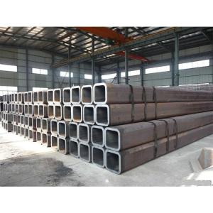 Wholesale ASTM A36 50x50 square steel pipe/S275/S355 Galvanized square pipe SHS RHS 40x80 GI rectangular square hollow section from china suppliers