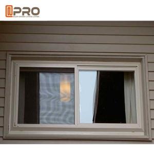 Wholesale Sound Proof Aluminum Alloy Sliding Windows Black Or Grey Color aluminum sliding kitchen window office interior sliding from china suppliers