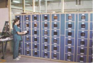 Wholesale Factory Intelligent Locker Systems 6 Tier Steel Body Transparent Door Anti UV Aging from china suppliers