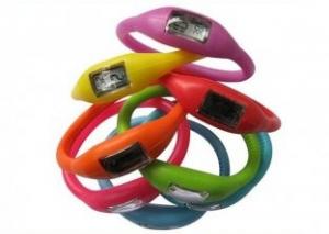 Wholesale Eco - Friendly 3ATM Japan Movement Silicone Ion Sports Watch / Free to Take Swimming  from china suppliers